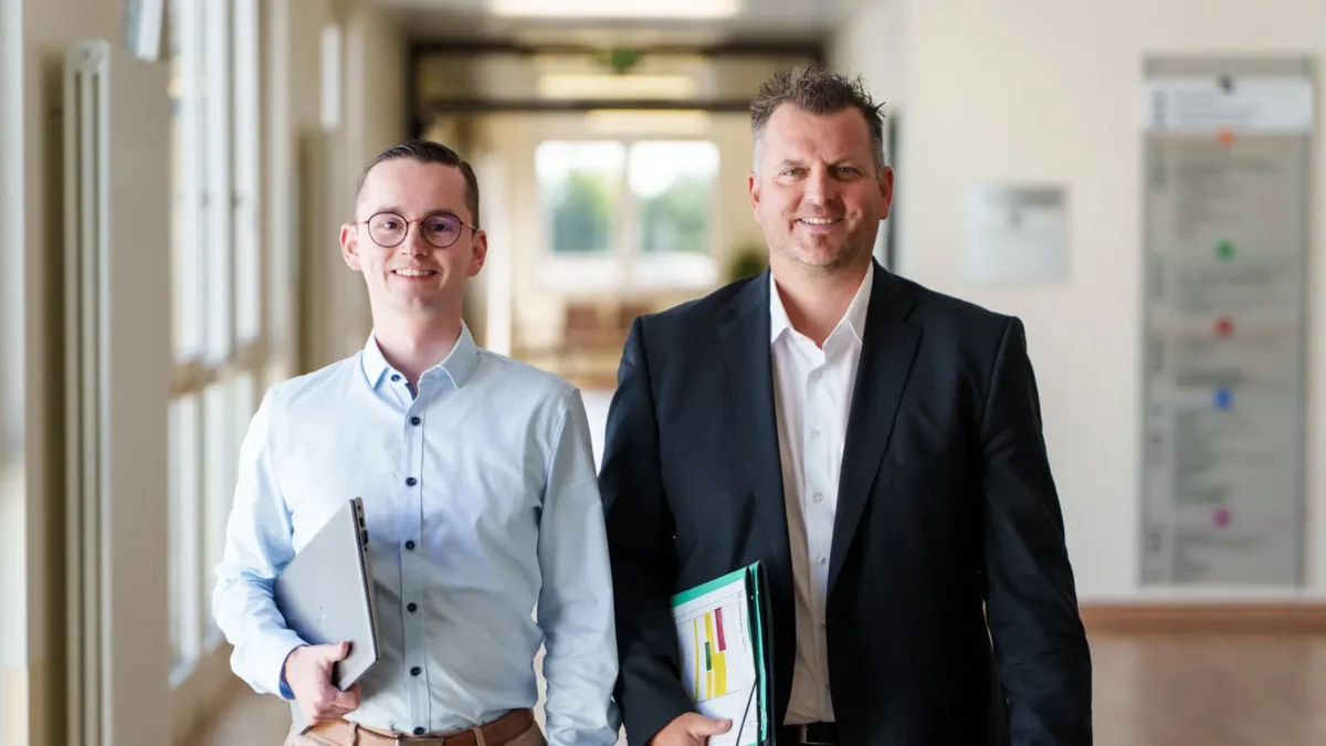 Sascha Kucera und Benedikt Meider