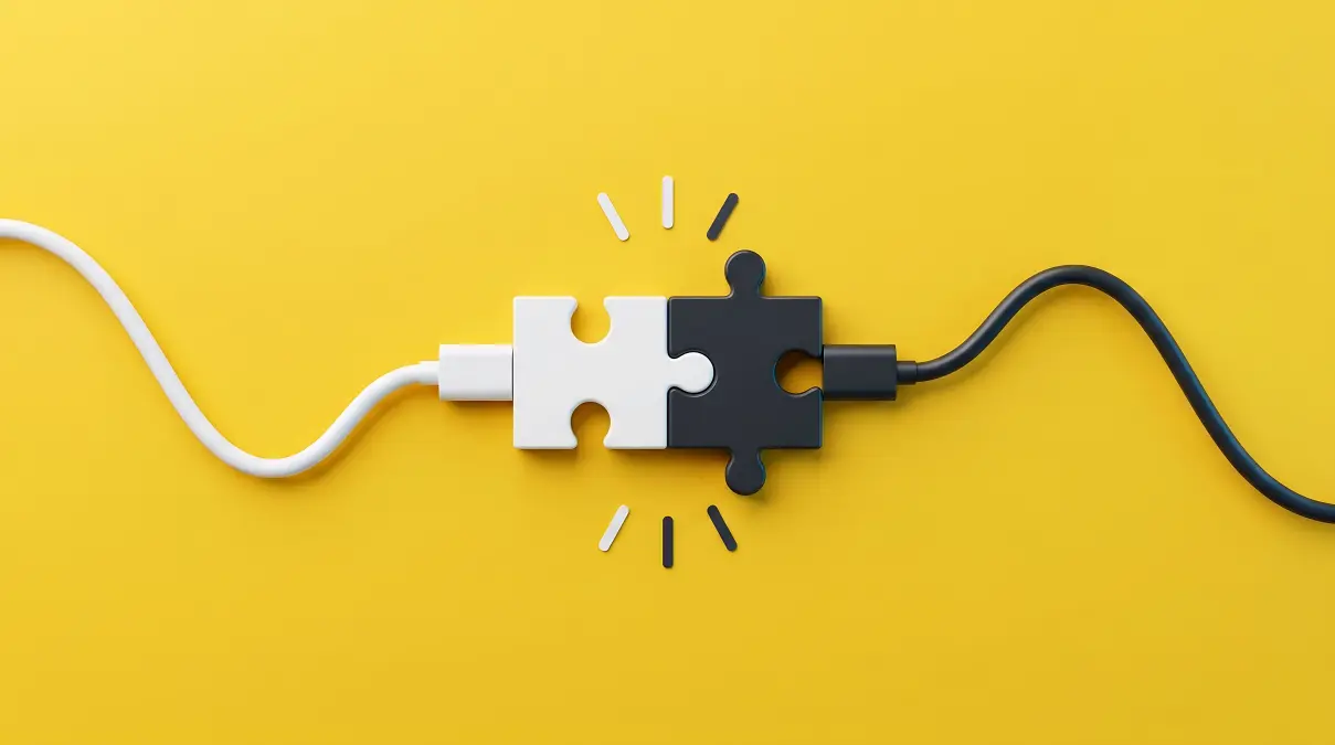 Puzzleteile passen nicht an den Stecker
