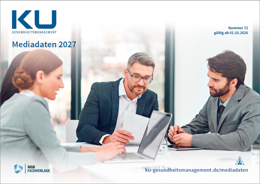 Titelseite KU Titelseite Mediadaten KU Gesundheitsmanagement 2027